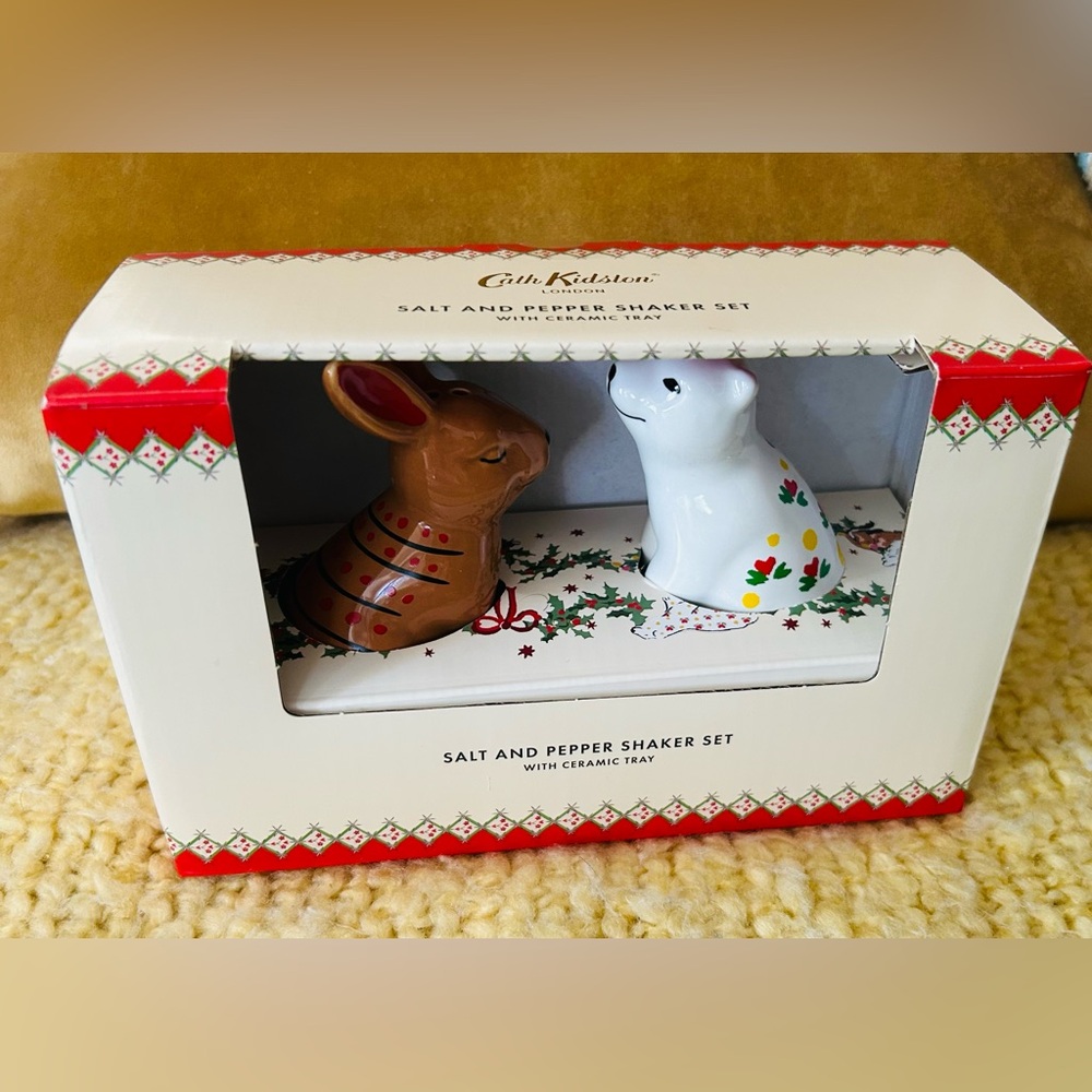 Cath Kidston Salt and Pepper Bunny & Polar Bear Set NEW